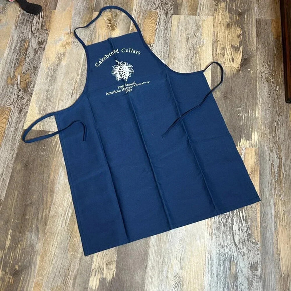 Cakebread Cellars Vineyard Vintage 90s Napa Valley Wine Harvest Apron - Picture 3 of 4